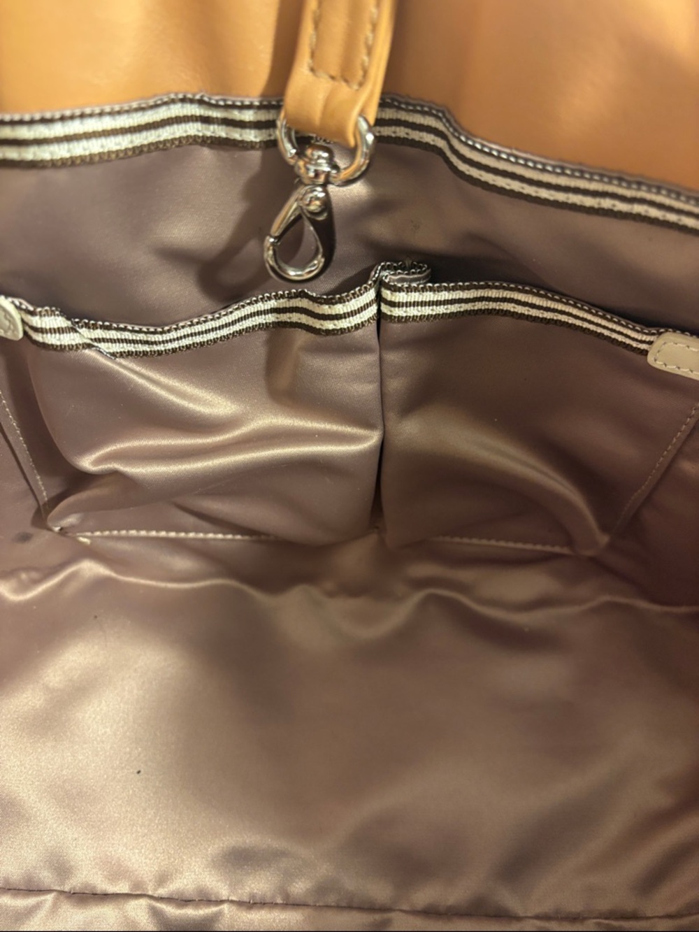 RARE Henri Bendel West 57th 🐍 Snakeskin Leather Tote ❤️ - Picture 9 of 9